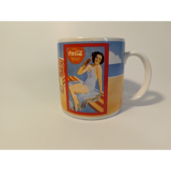 Coca Cola coffee mug Through The Years "1939" By Heirloom Tradition H2901 - Picture 1 of 5